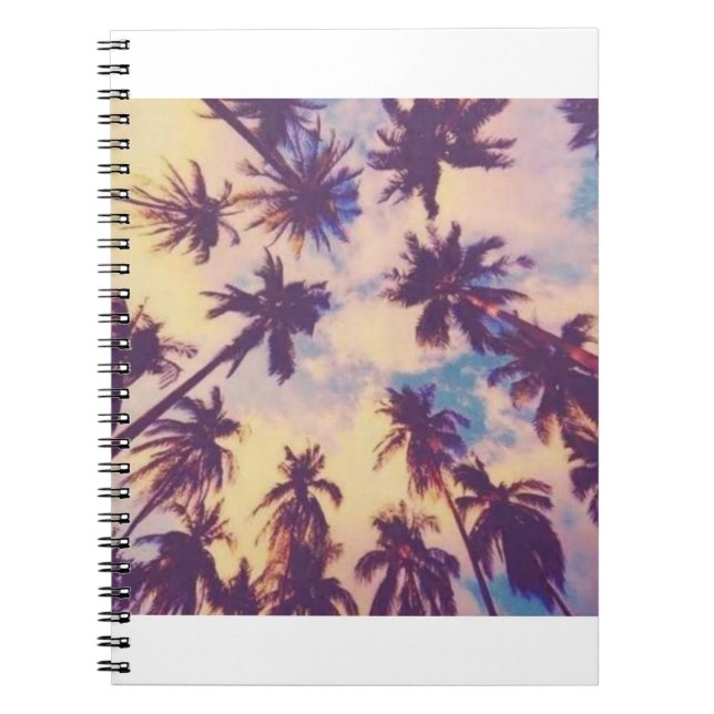 Caderno Espiral Aloha Palm (Frente)