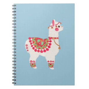Caderno Espiral Alpaca