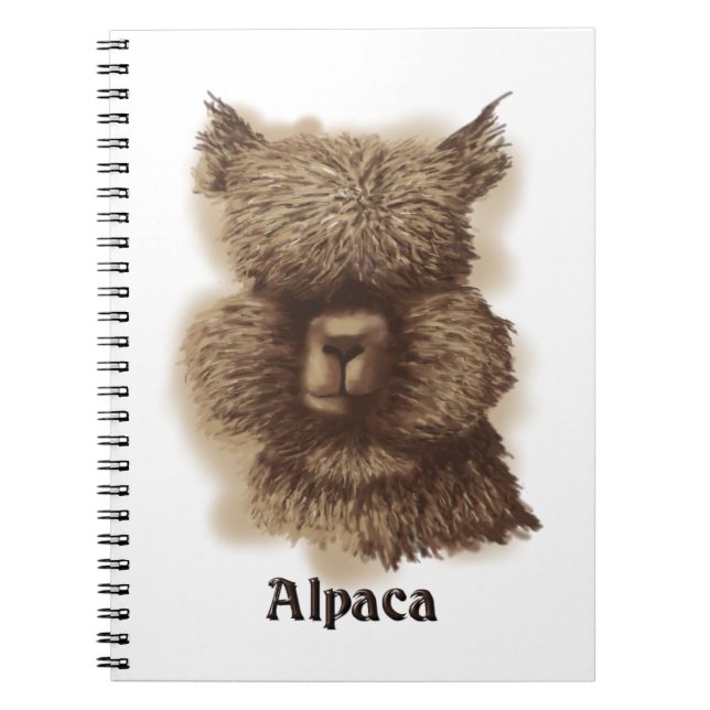 Caderno Espiral Alpaca (Frente)