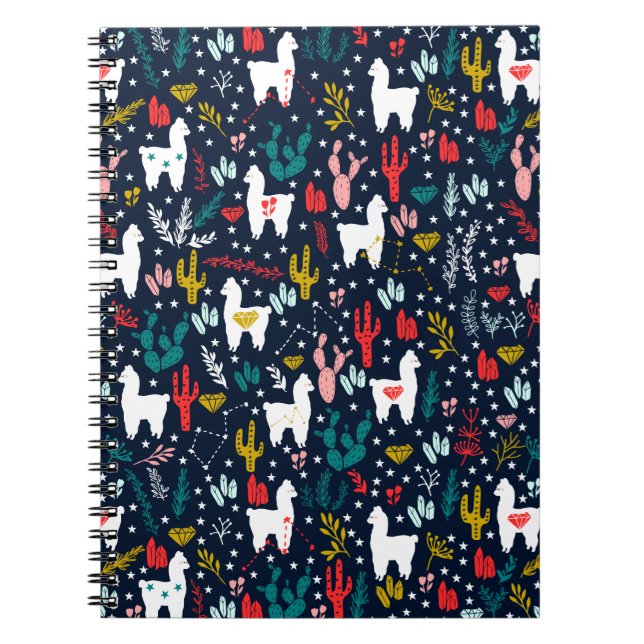 Caderno Espiral Alpaca bonito (Frente)