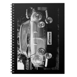 Caderno Espiral Alpine A110 in black and white
