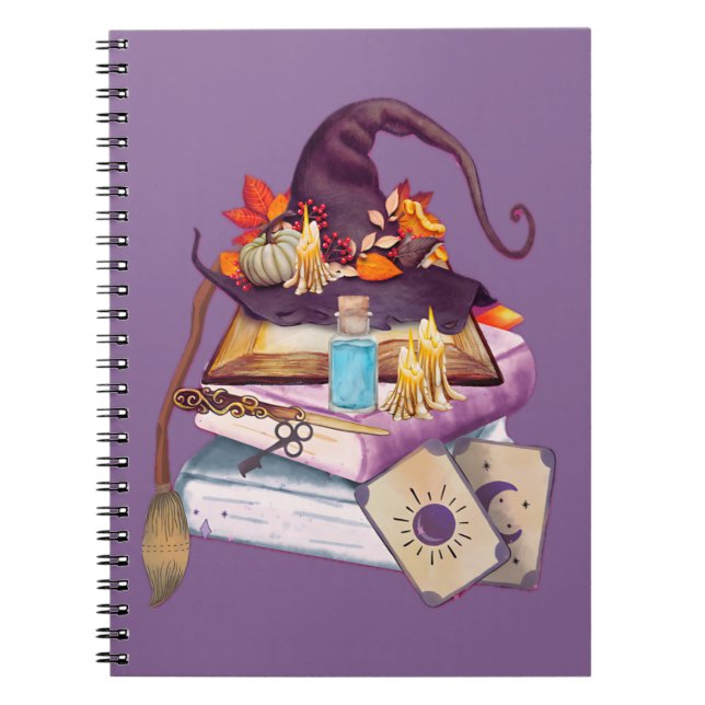 Caderno Espiral Altar da bruxa (Frente)