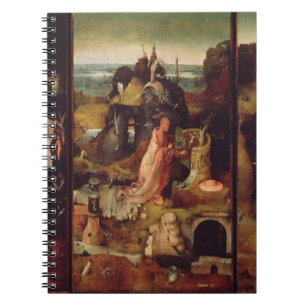 Caderno Espiral Altarpiece dos eremitas (óleo no painel)