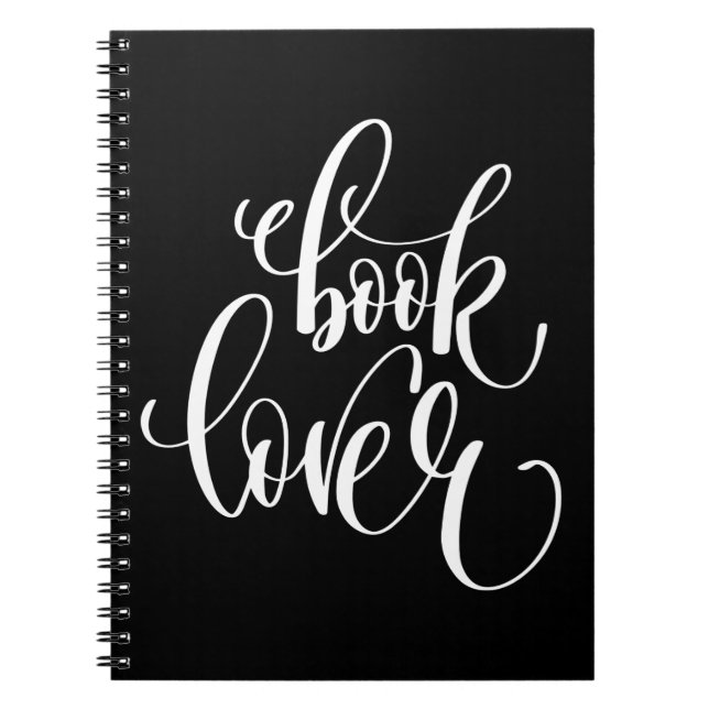 Caderno Espiral Amante de livro (Frente)