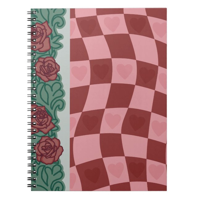 Caderno Espiral Amante de Livros de Romance (Frente)