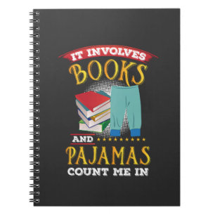 Caderno Espiral Amante de Livros - Livros e Pijamas