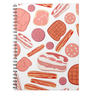 Caderno Espiral amante de salsicha 
