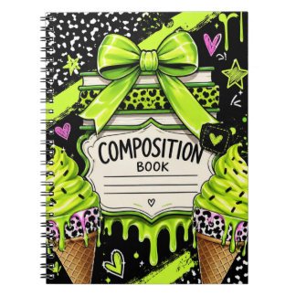 Caderno Espiral Amante de Sorvete