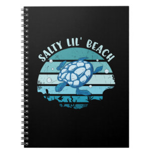 Caderno Espiral Amante de Tartarugas   Até a Praia