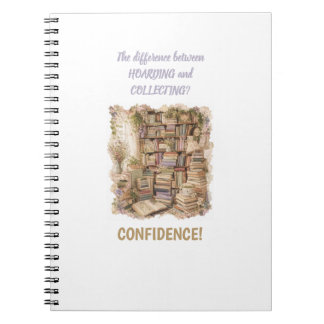 Caderno Espiral Amantes de Livros Divertido Cottagecore