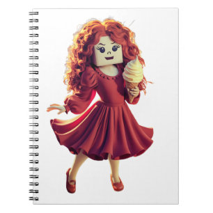 Caderno Espiral Amantes de sorvete