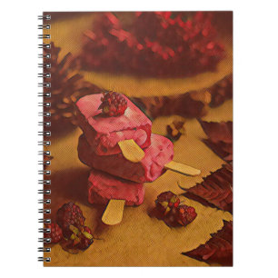 Caderno Espiral Amantes do sorvete de Verão
