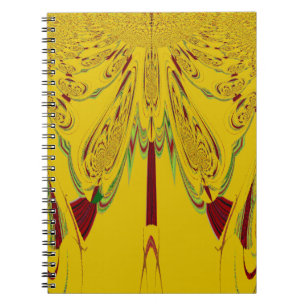 Caderno Espiral Amarelo
