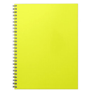 Caderno Espiral Amarelo
