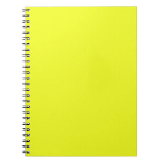 Caderno Espiral Amarelo