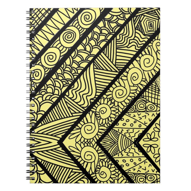Caderno Espiral Amarelo (Frente)