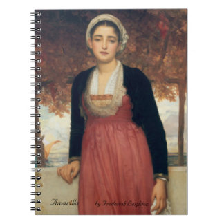 Caderno Espiral Amarilla por Frederick Leighton Notebook