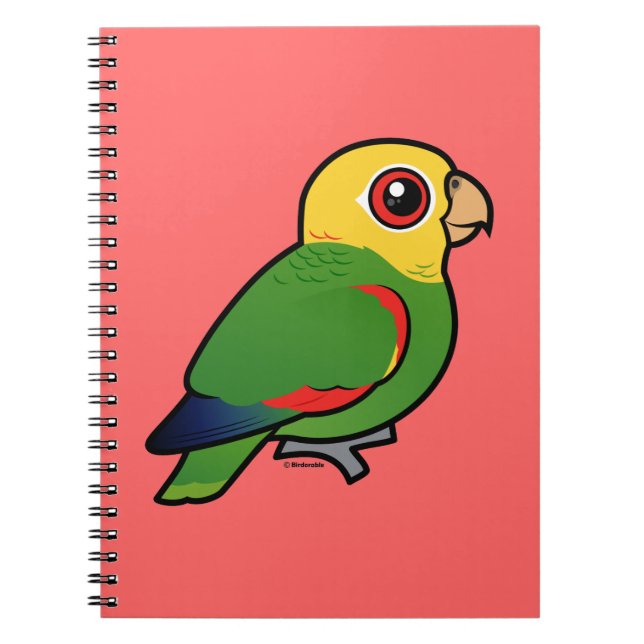 Caderno Espiral Amazon Amarelo-dirigido (Frente)