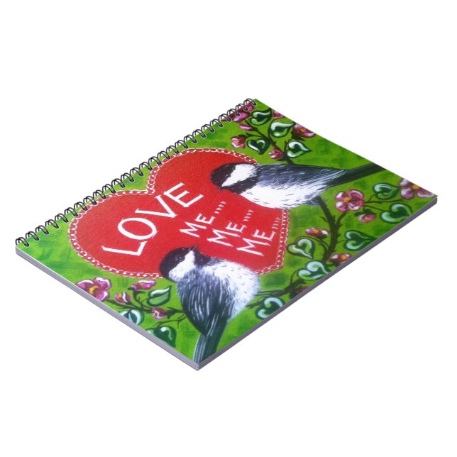 Caderno Espiral "Ame-ME... EU... Eu" (Left Side)