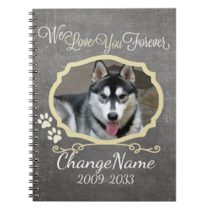 Caderno Espiral Ame-o perseguem para sempre a lembrança memoráve