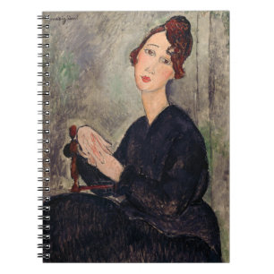 Caderno Espiral Amedeo Modigliani - Retrato de Dedie Hayden