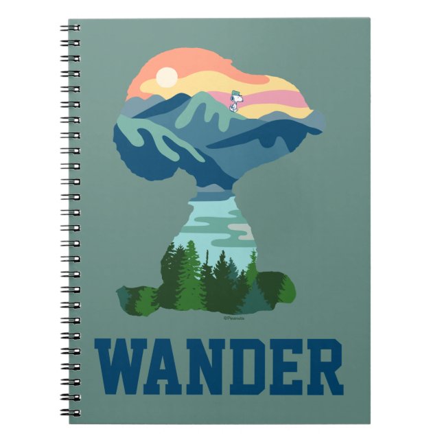 Caderno Espiral Amendoins | Retrato de esnopia exterior do Excelen (Frente)