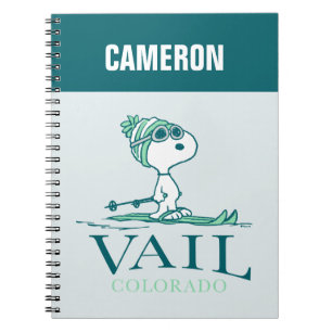Caderno Espiral Amendoins Snoopy Vail Colorado