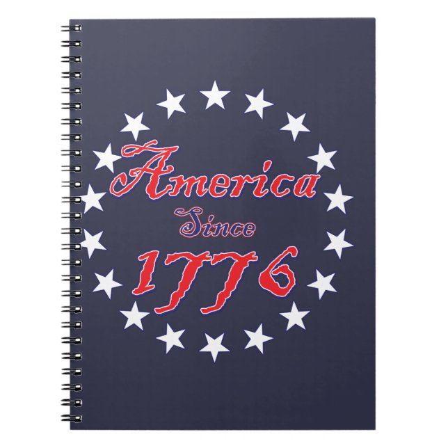 Caderno Espiral América desde 1776 (Frente)