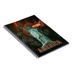 Caderno Espiral AMÉRICA - Notebook