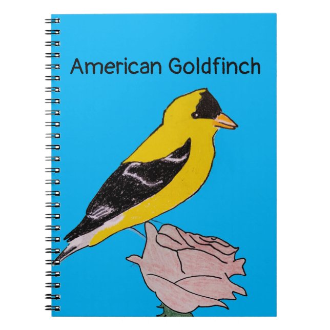 Caderno Espiral American Goldfinch Notebook (Frente)