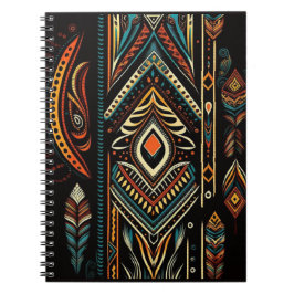 Caderno Espiral American Indian Tribal Batik
