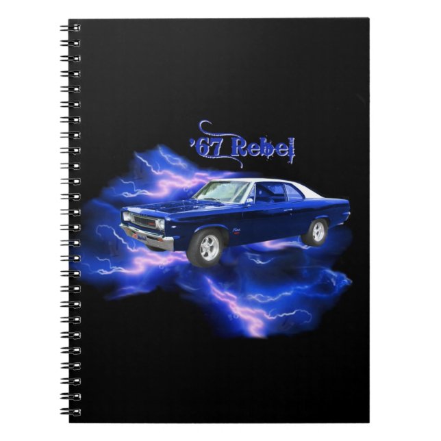 Caderno Espiral American Motors: Passeador 1967 rebelde (Frente)