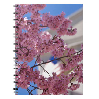 Caderno Espiral Americana Sakura Cherry Blossoms