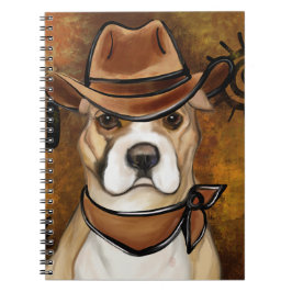 CADERNO ESPIRAL AMERICANO STAFFORDSHIRE TERRIER