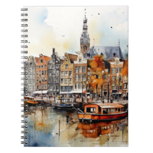 Caderno Espiral Amesterdã