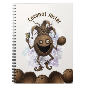 Caderno Espiral Amigo Coco do Palhaço do Vazio