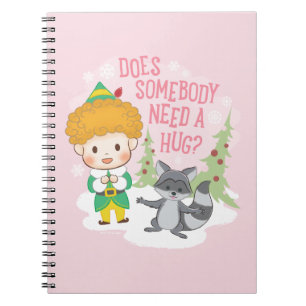 Caderno Espiral Amigo, o Elf, alguém precisa de um abraço?