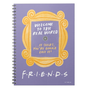 Caderno Espiral AMIGOS™ Bem-vindo à Cotação do Mundo Real