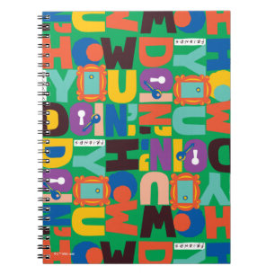 Caderno Espiral AMIGOS™ Como você faz um padrão vibrante
