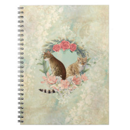 Caderno Espiral Amigos de Loki: Gatos de Mika e Chidori Bengala
