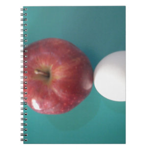 Caderno Espiral Amigos do Café da Manhã: Dois Ovos $uma Apple Aind