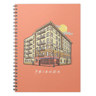 Caderno Espiral AMIGOS™   Edifício Apartamento de Monica