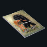 Caderno Espiral AMIGOS - Notebook<br><div class="desc">A pintura digital de mim e do Estalão Frísia..compartilhando o amor... !</div>