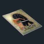 Caderno Espiral AMIGOS - Notebook<br><div class="desc">A pintura digital de mim e do Estalão Frísia..compartilhando o amor... !</div>