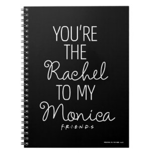 Caderno Espiral AMIGOS™ Você é a Rachel para minha Monica