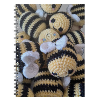 Caderno Espiral Amigurumi Bees