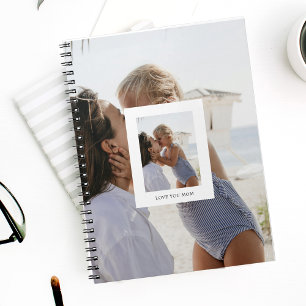 Caderno Espiral "Amo-Te, Mãe, Presente Fotográfico