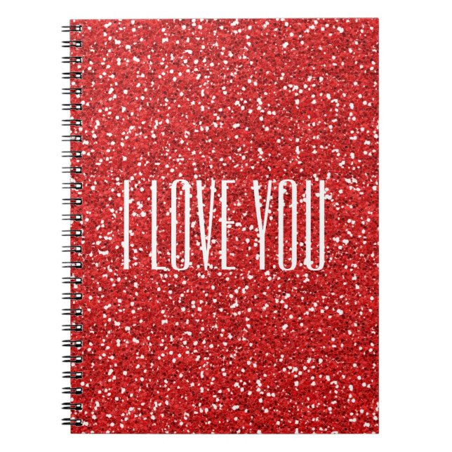 Caderno Espiral Amo-Te Mal-Lado Ou O Teu Próprio Texto (Frente)