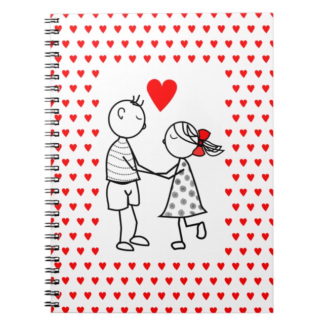 CADERNO ESPIRAL AMOR (Frente)