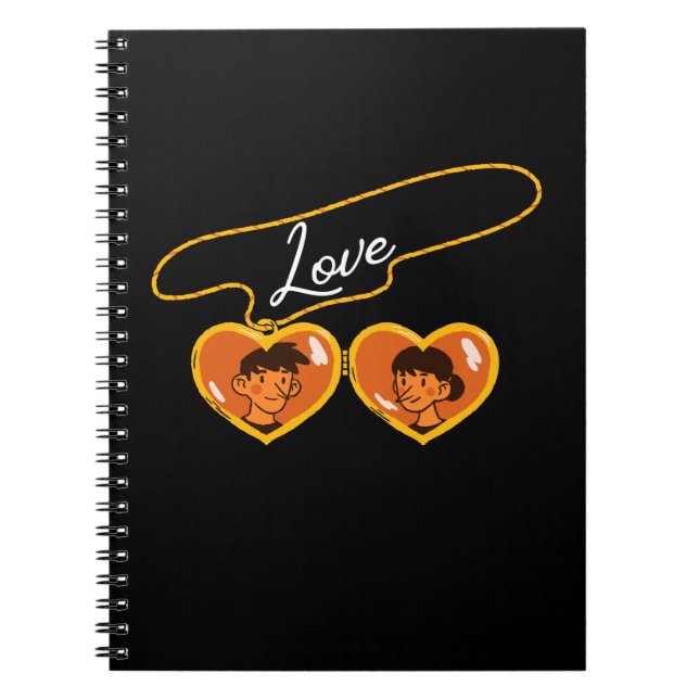 Caderno Espiral Amor (Frente)
